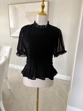 NWT Ann Taylor Smocked Top
